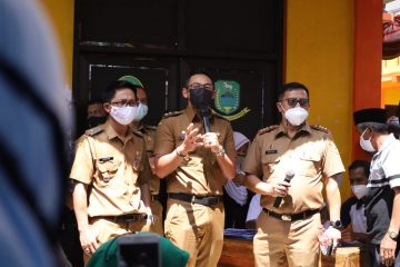 Lakukan Monitoring, Wabup Ridho Himbau Warga Ikut Program Vaksinasi