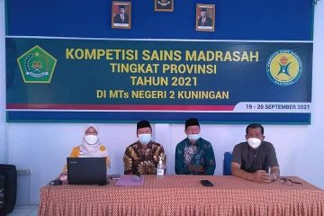 Kemenag Kuningan Gelar Kompetisi Sains Madrasah 2021