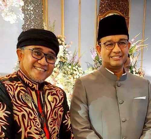 Pangeran Rusyamsi Arianatareja Hadiri Resepsi Pernikahan Putri Gubernur DKI Jakarta