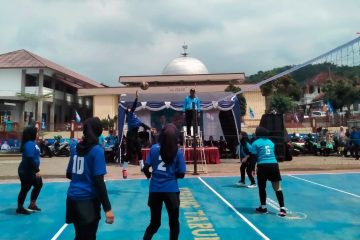 Demokrat Kuningan Gelar Laga Final Turnamen Bola Voli