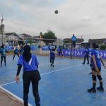 Tim Bola Voli Putri Kecamatan Cibeureum Juarai Tarkam AHY Cup Tingkat Kabupaten